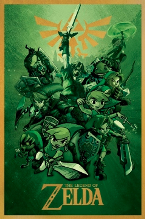 The Legend of Zelda Poster 24" x 36" Image
