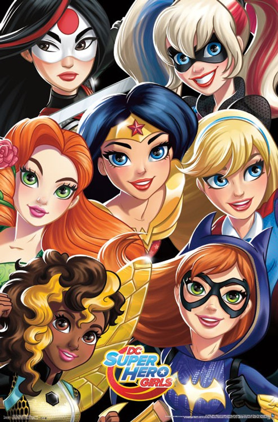 DC Super Hero Girls Poster - 22.375"' x 34"' Image