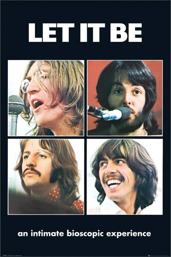 The Beatles Let It Be Music Poster 24