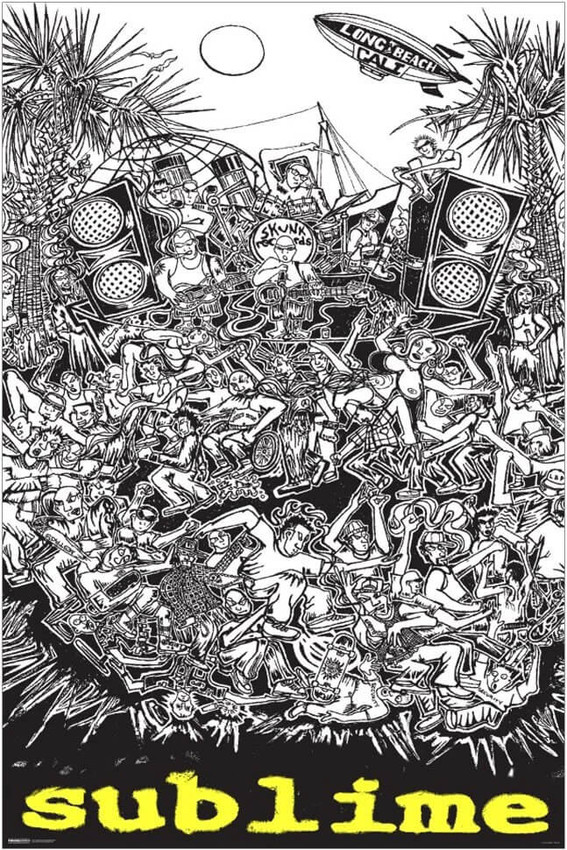 Sublime - 40 Oz. To Freedome Poster 24