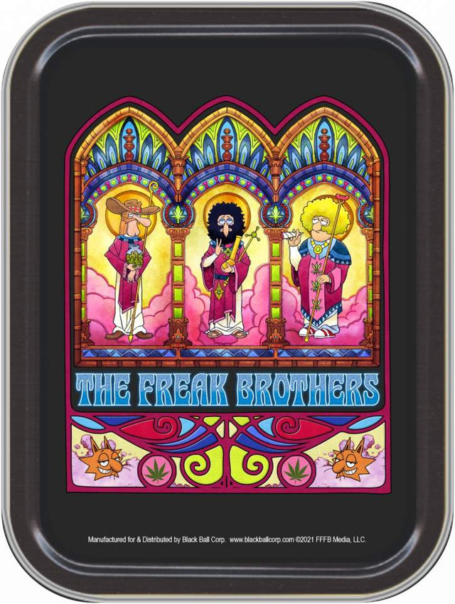Stash Tins - The Freak Brothers Cathedral Storage Container 4.37