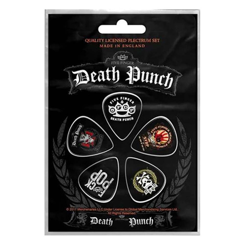 Five Finger Death Punch Guitar Picks (Set of 5)