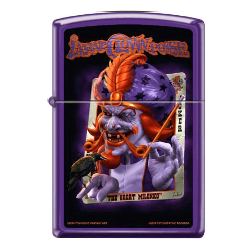 ICP Milenko - Purple Matte Zippo Lighter
