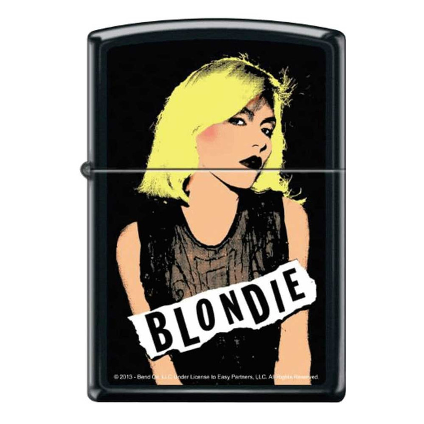 Blondie Crime - Black Matte Zippo Lighter