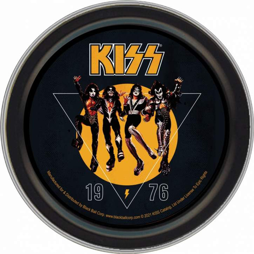 Stash Tins - KISS 1976 3.5" Round Storage Container