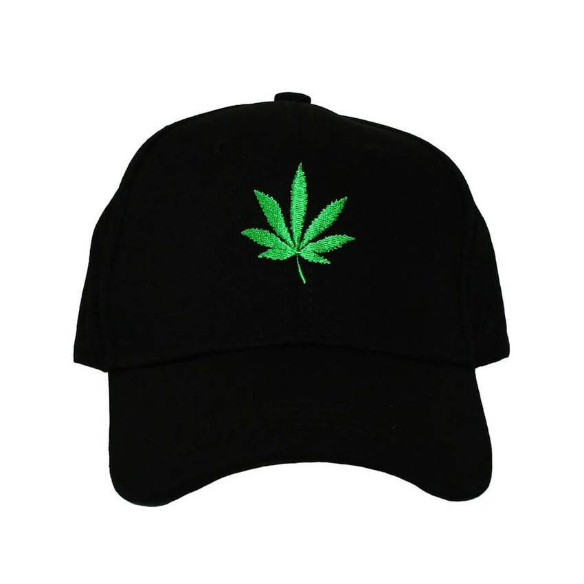 Herbal Leaf Embroidered Cap