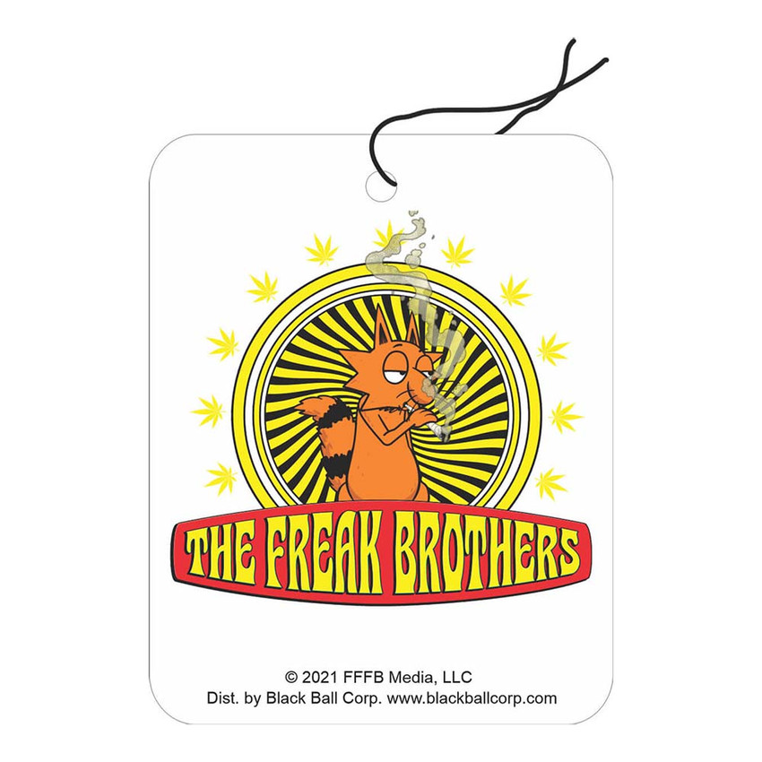 The Freak Brothers - Cat Road Rage Air Freshener - Vanilla Scent