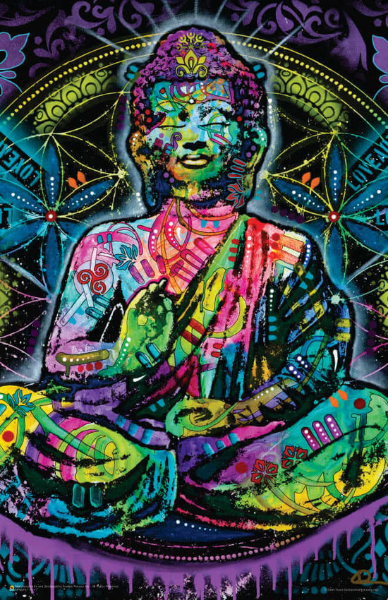 Buddha by Dean Russo Mini Poster 11" x 17"