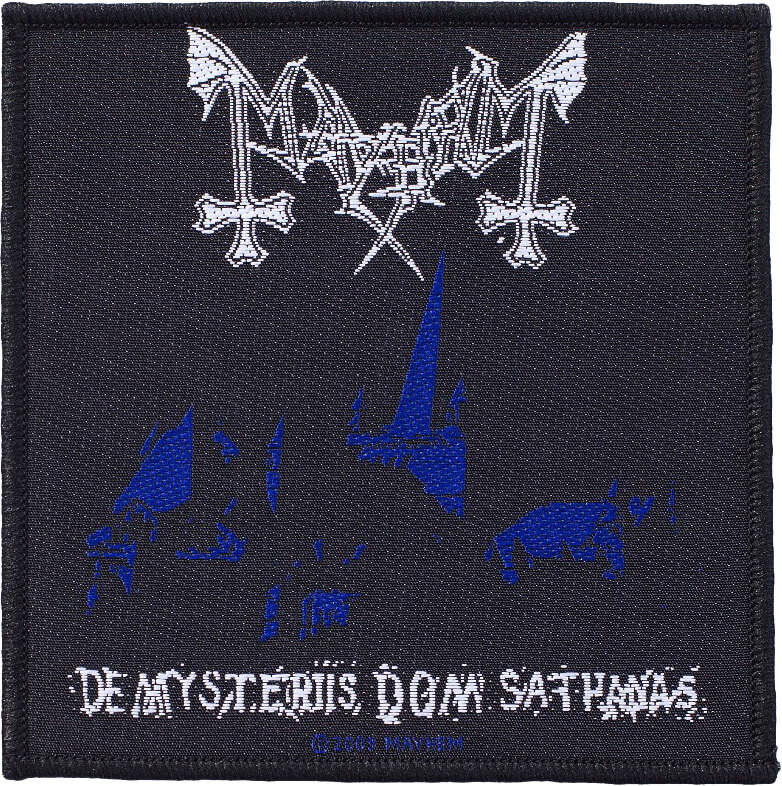 Mayhem - De Mysteriis Dom Sathanas Printed Patch 4