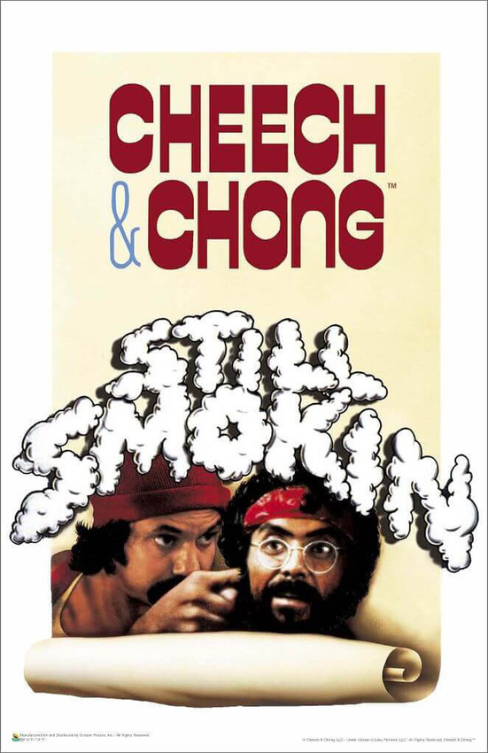 84' Cheech&Chong's チーチ&チョンUSA劇場用ポスター当時 Cheech And Chong - Still Smokin Poster 11