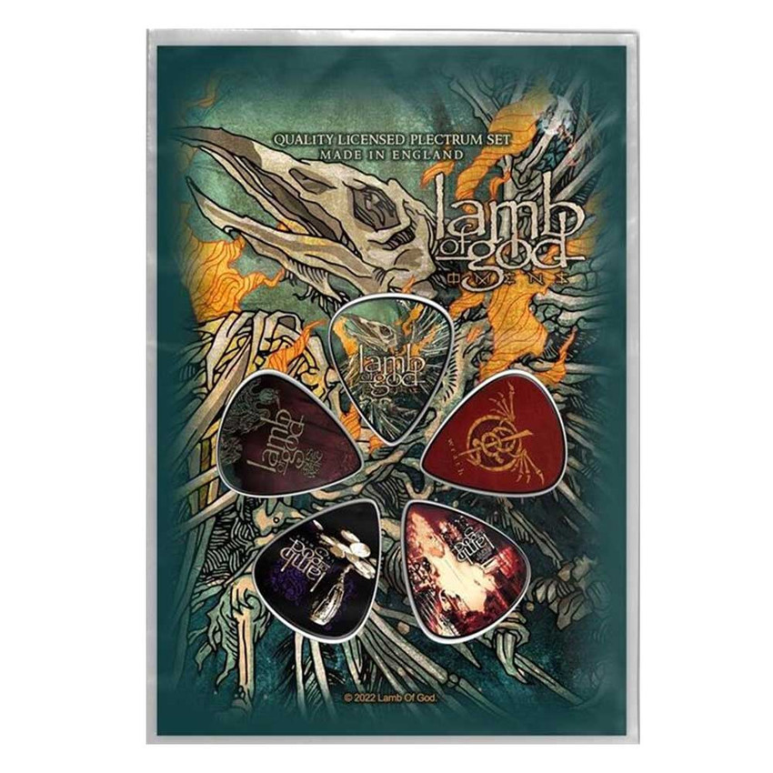 Lamb of God Guitar Picks (Set of 5)