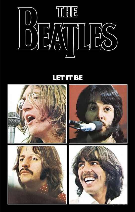 Beatles - Let it Be Fabric Poster - 28