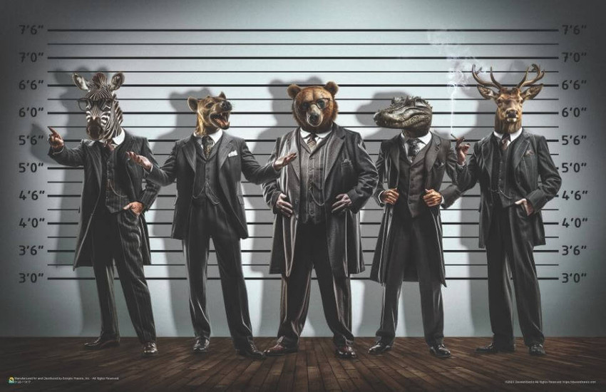 Unusual Suspects by Daveed Benito Mini Poster 17