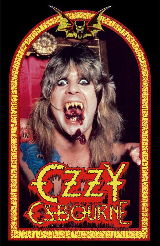 Ozzy Osbourne - Speak of the Devil Fabric Poster - 28