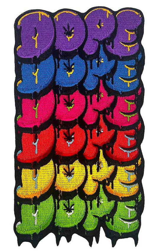 Dope Stack - Embroidered Patch - 4" x 6"