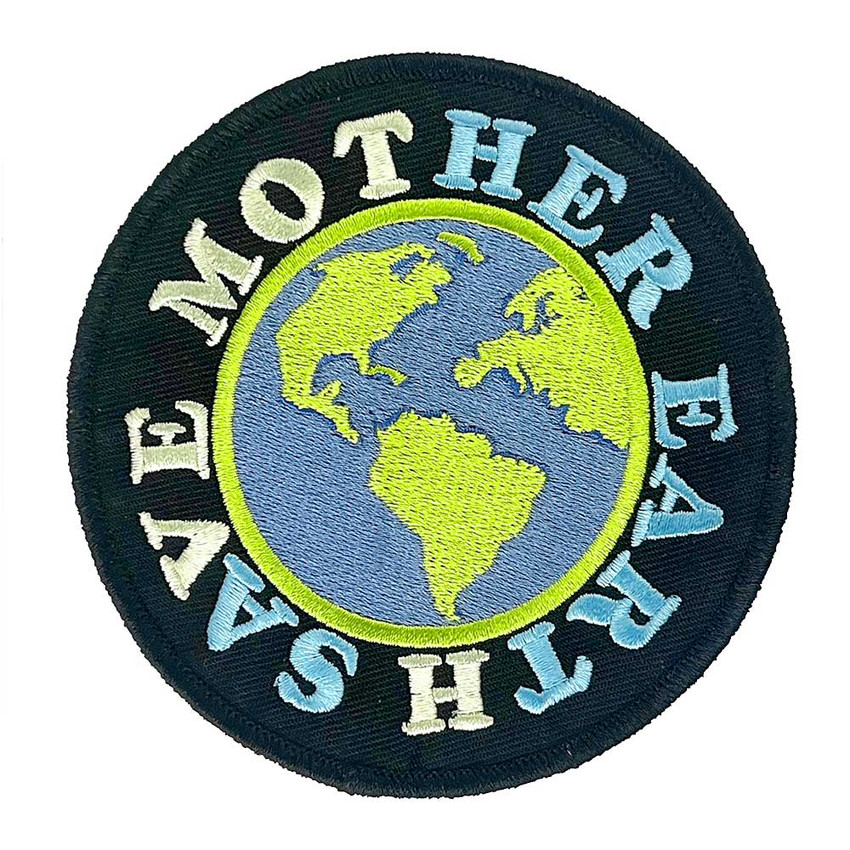 Mother Earth - Embroidered Patch - 4" Round