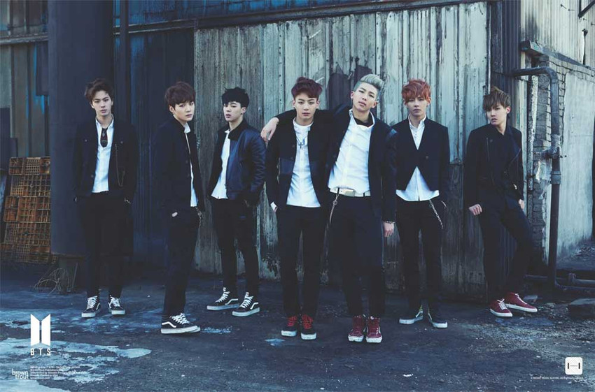 BTS - Skool Luv Affair Officially Licensed Mini Music Poster - 17" x 11"