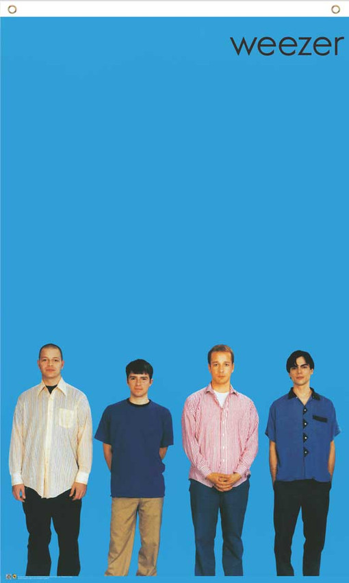 Weezer Blue Fly Flag