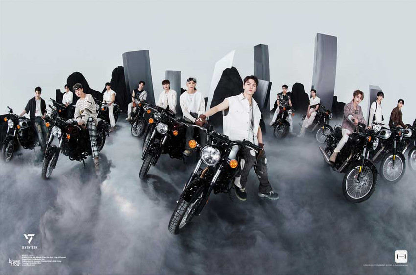 SEVENTEEN - Face the Sun Officially Licensed Mini Music Poster