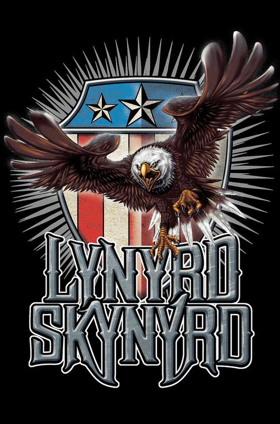 Lynyrd Skynyrd Eagle Poster - 24in x 36in