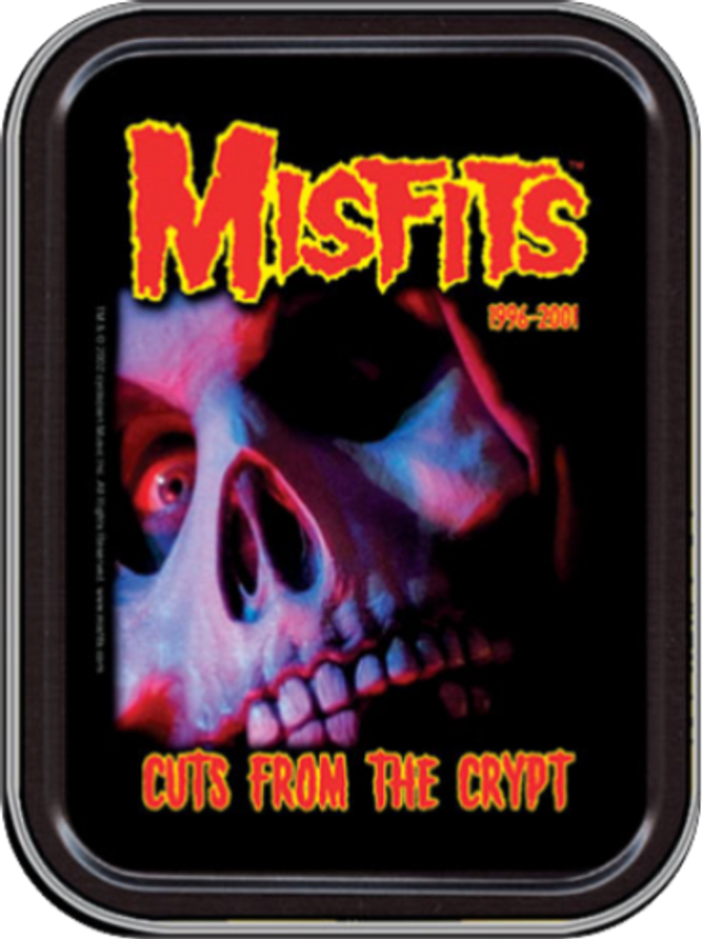 Misfits Cuts Skull Stash Tin Storage Container Image