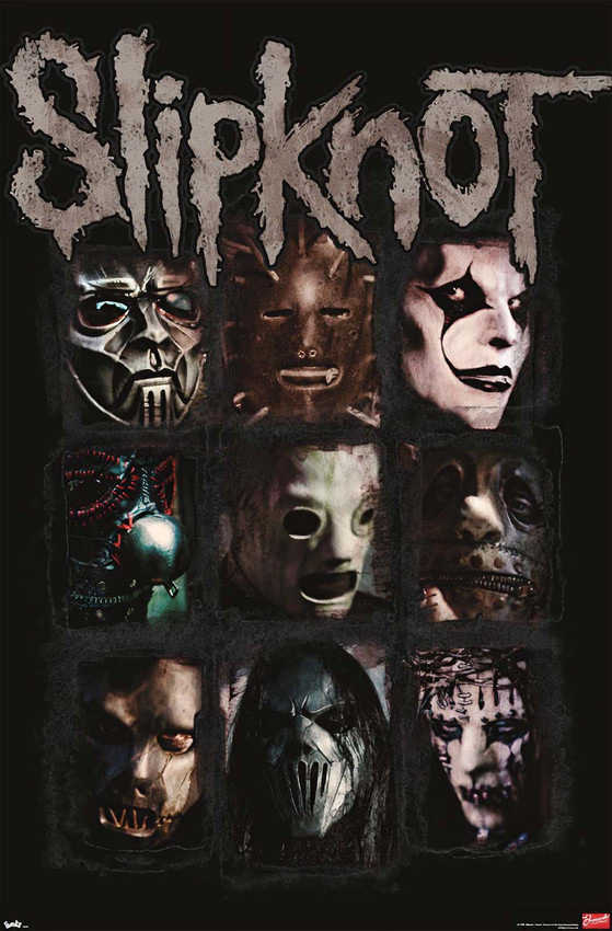 Slipknot - Masks 08 Music Poster - 23.375" x 34" Slipknot - Masks 08 Music Poster - 23.375" x 34"