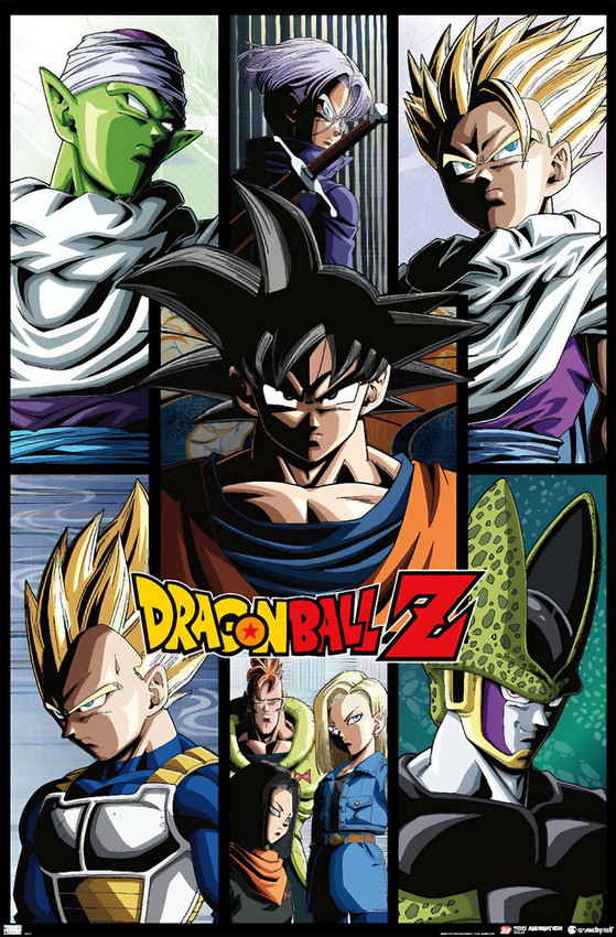 Dragon Ball Z - Grid - Anime Poster 23.375
