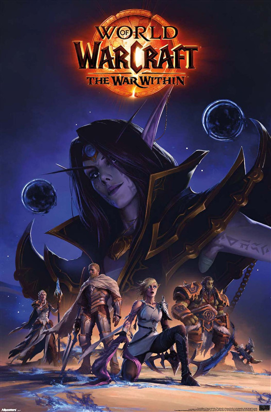 World of Warcraft: The War Within - Expansion Key Art Game Poster - 23.375" x 34" World of Warcraft: The War Within - Expansion Key Art Game Poster - 23.375" x 34"