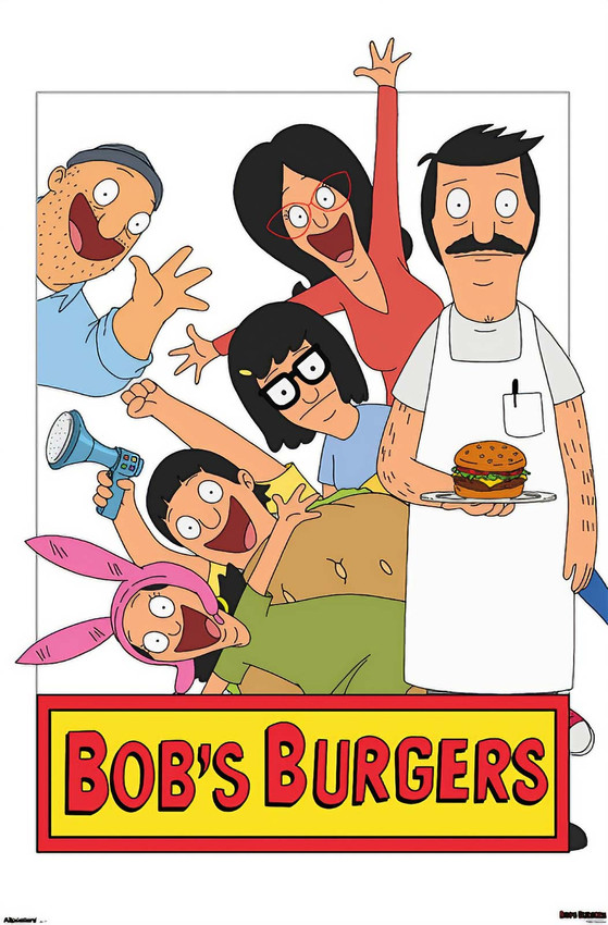 Bob's Burgers - Key Art Animated Series Poster - 23.375" x 34" Bob's Burgers - Key Art Animated Series Poster - 23.375" x 34"