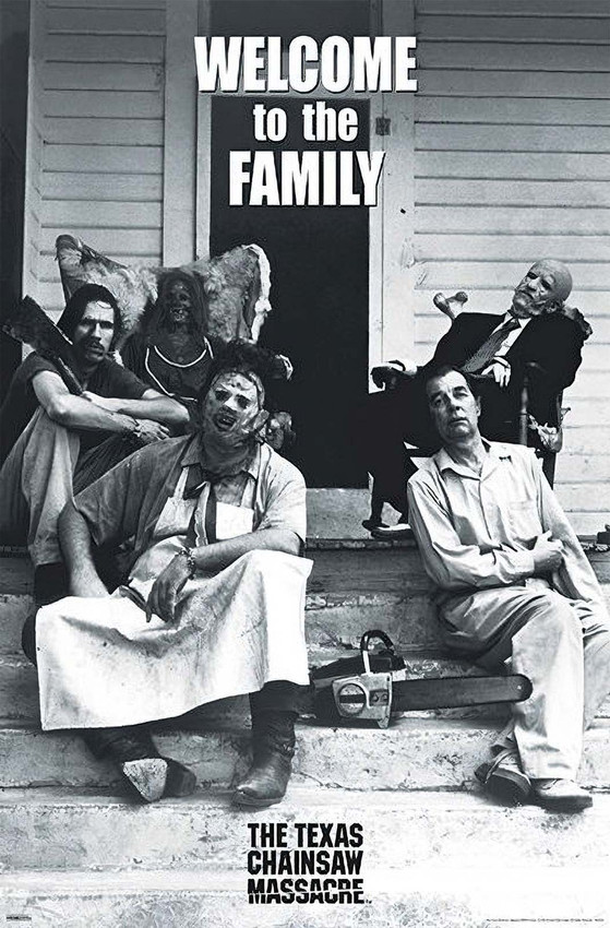 Texas Chainsaw Massacre - Welcome to the Family Movie Poster - 24" x 36" Texas Chainsaw Massacre - Welcome to the Family Movie Poster - 24" x 36"