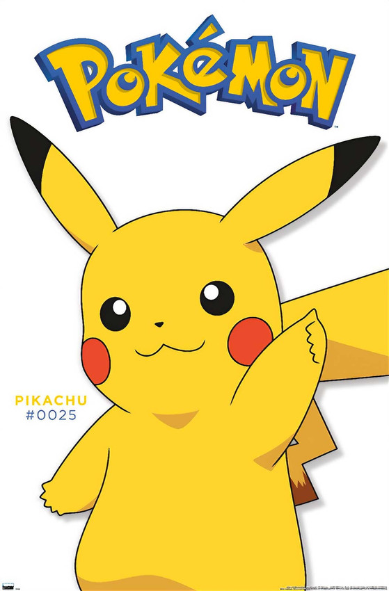 Pokémon - Pikachu Feature Series Anime Poster - 23.375" x 34"