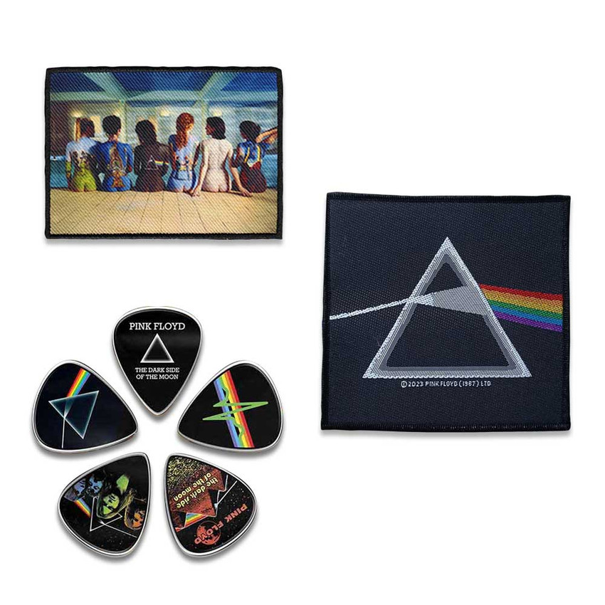 Pink Floyd Officially Licensed Gift Set - 1 Standard Embroidered