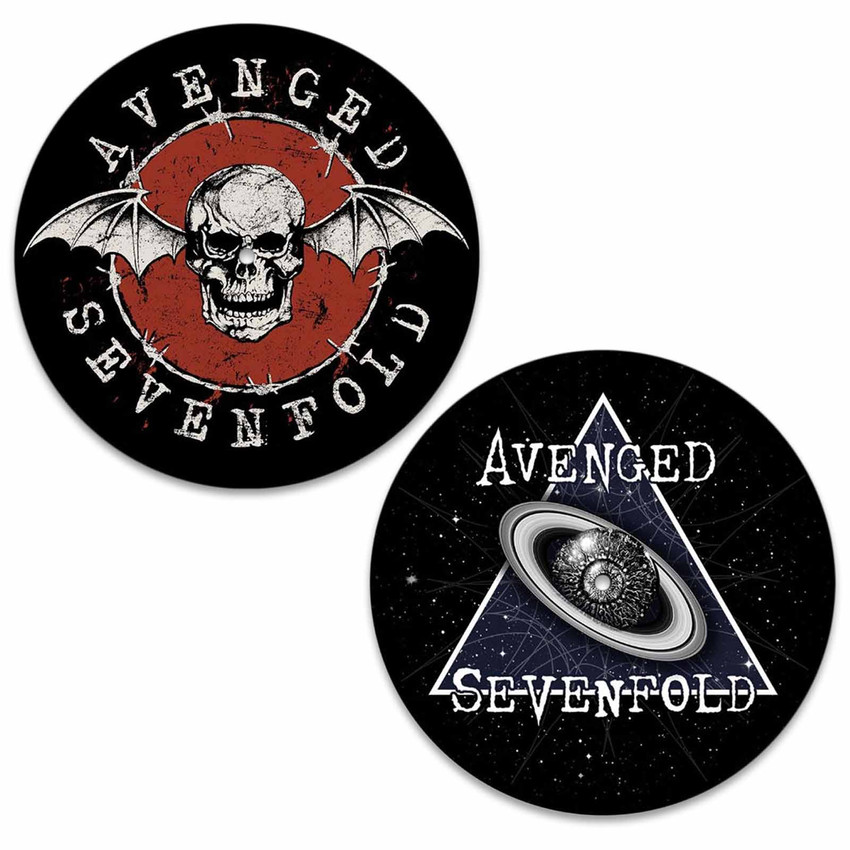 Avenged Sevenfold - Skull / Space Slipmat (2pc set) - 12”