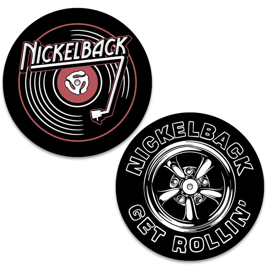 Nickelback - Get Rollin' Slipmat (2pc set) - 12” - Blacklight.com