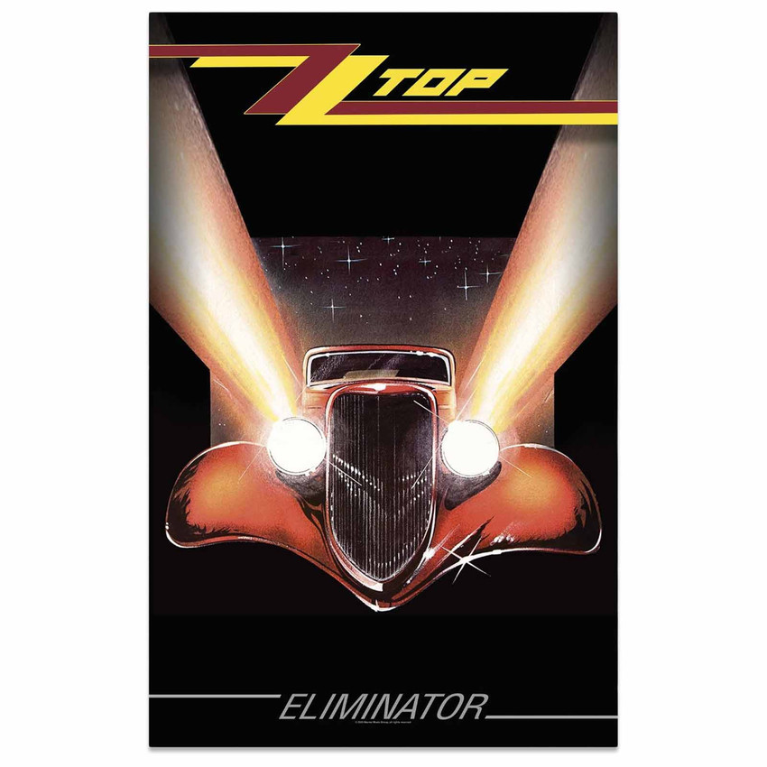 ZZ Top - Eliminator Textile/Fabric Poster - 28" x 41"