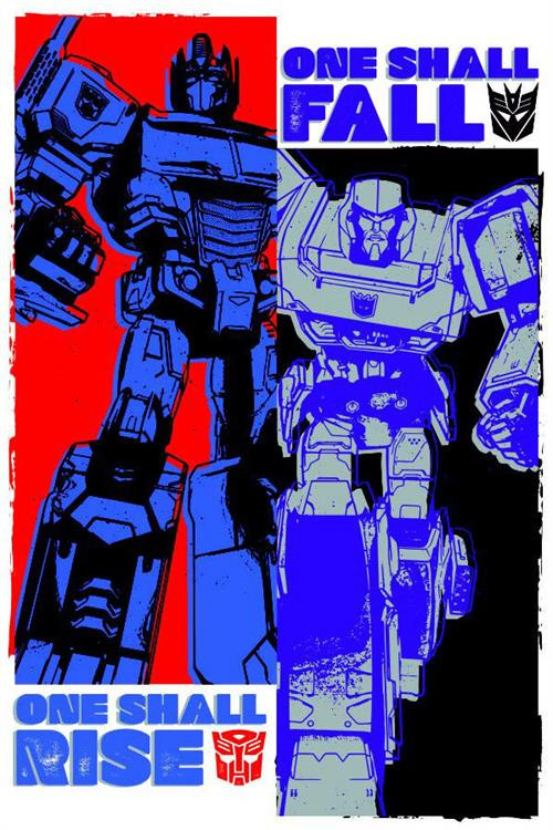 Transformers Rise and Fall Poster 24" x 36"