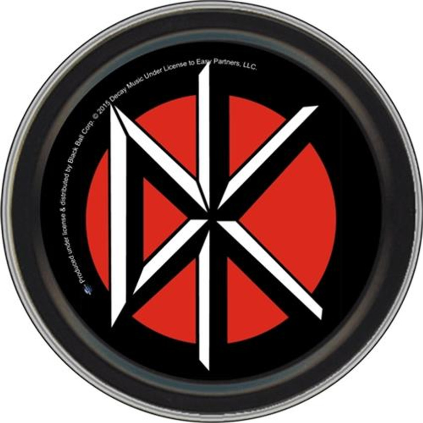 Stash Tins - Dead Kennedys Logo 3.5" Round Storage Container