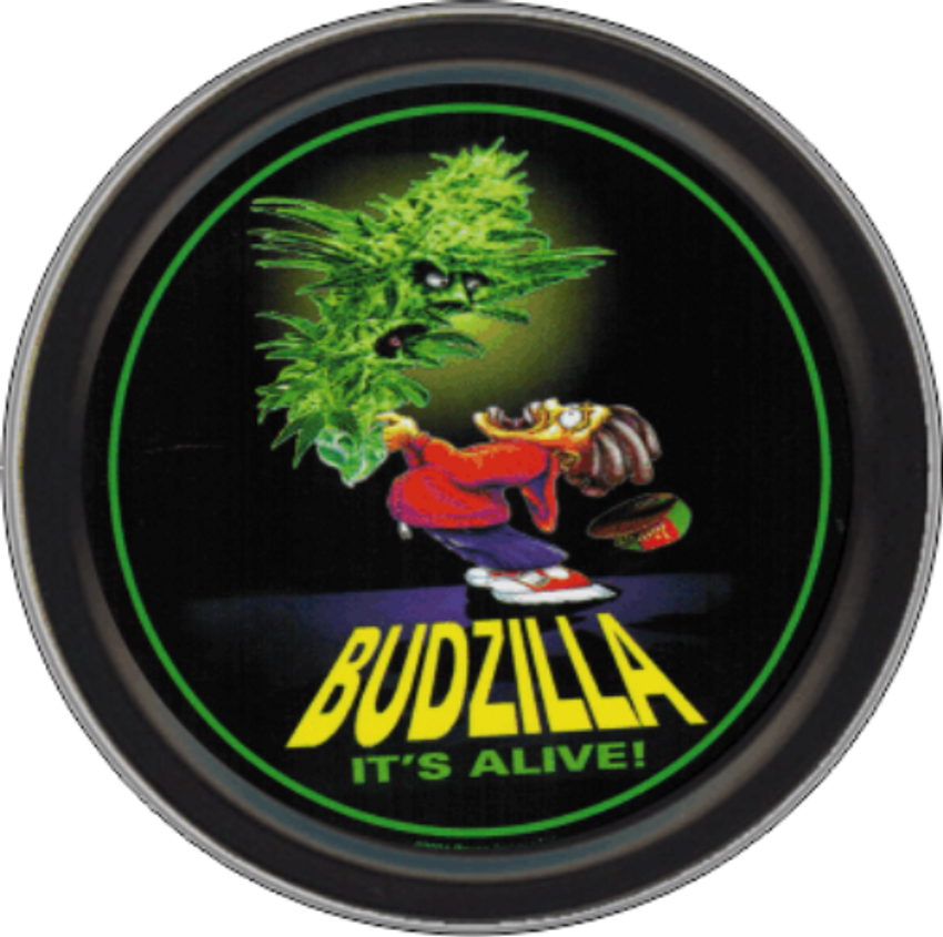 Stash Tins - Budzilla 3.5" Round Storage Container