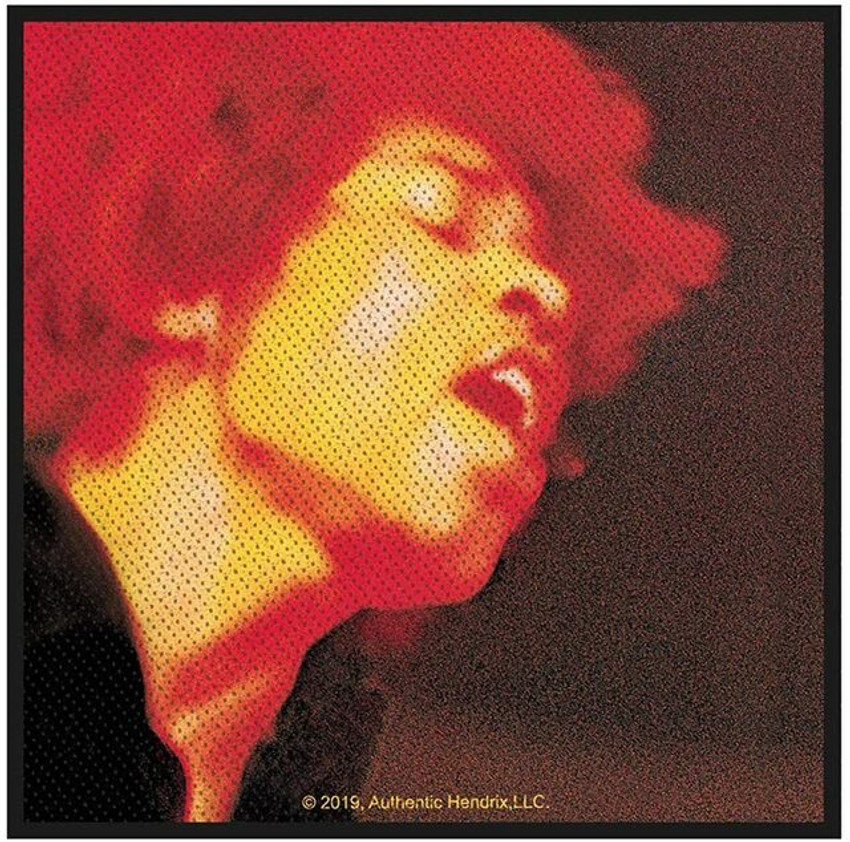 Jimi Hendrix - Electric Ladyland Woven Sew On Patch 10cm x