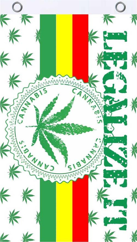Legalize It Fly Flag 3' x 5' Image
