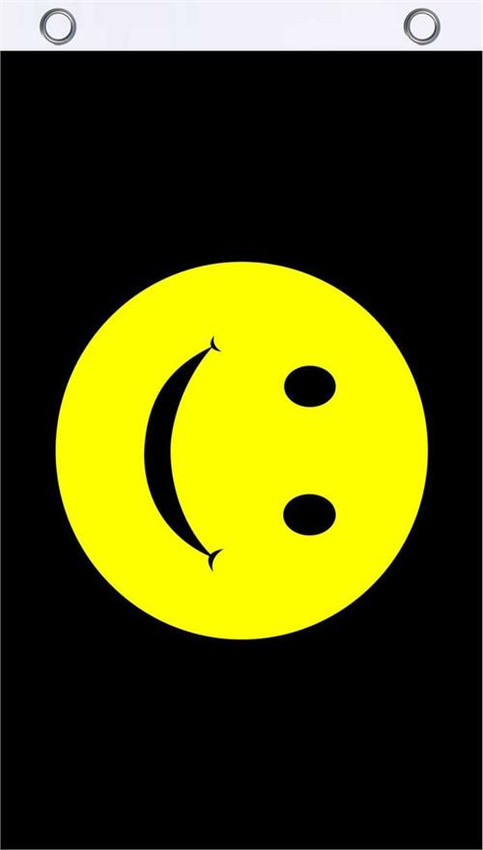 Smiley Face Fly Flag 3' x 5' Image