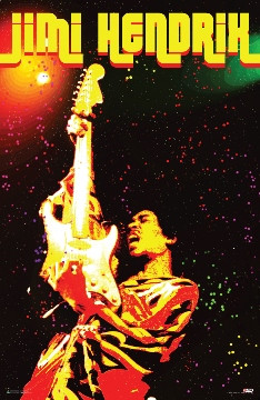 Jimi Hendrix - Voodoo Poster 24in x 36in