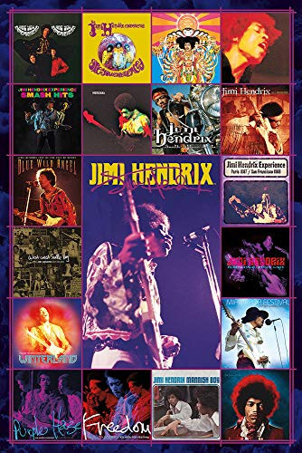 Jimi Hendrix Album Covers Poster - 24