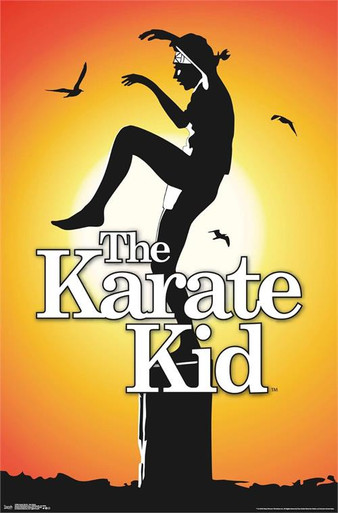 The Karate Kid 1984 - One Sheet Poster - 22.375