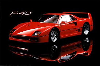 Ferrari F40 Sports Car Poster 36