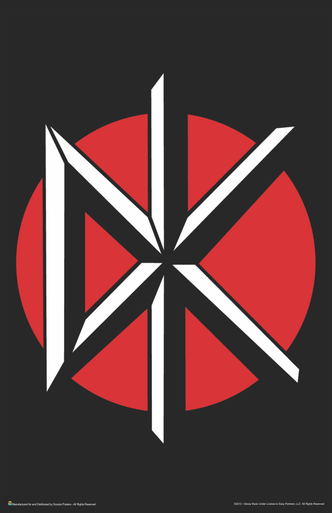 Dead Kennedys Old English DK Logo Mini Poster- 11