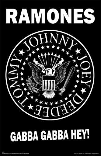 Ramones Gabba Gabba Hey Music Mini Poster- 11