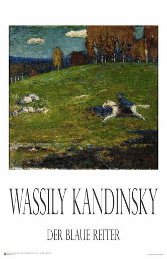 Wassily Kandinsky - Der Blaue Reiter Poster 11