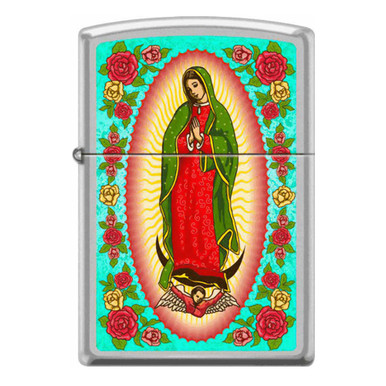 "Hot Buns" Chrome Zippo Lighter - Classic Windproof Lighter, Made In USA, Fun Novelty Design