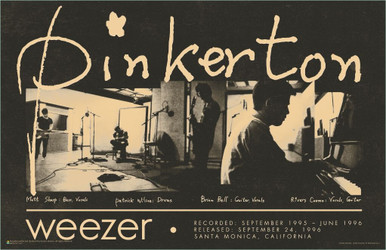 Weezer - Pinkerton Group Poster 17